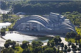柳州奇石展覽館-鋁單板、條形鋁天花板、鋁格柵吊頂