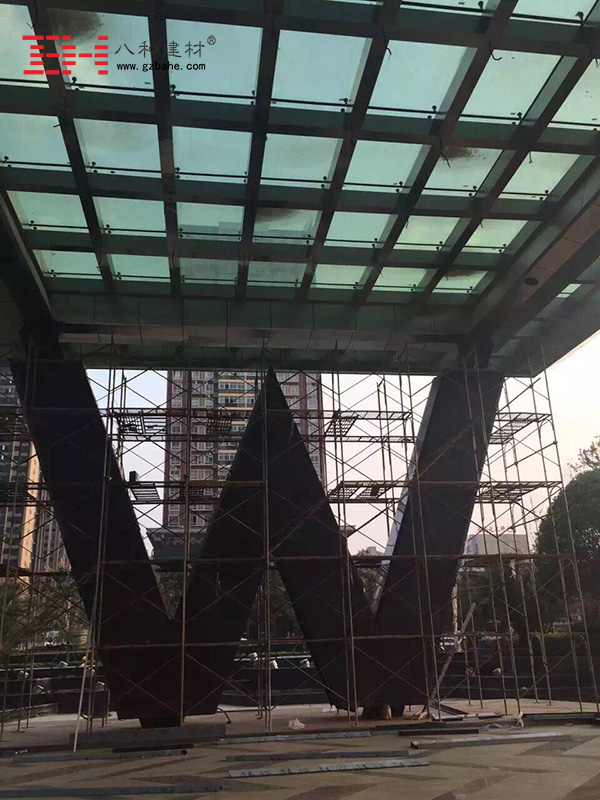 湖南運達中央廣場-八和建材鋁質瓦楞板