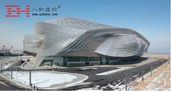 鋁單板廠家將設(shè)計稿變成了地標性建筑-八和建材